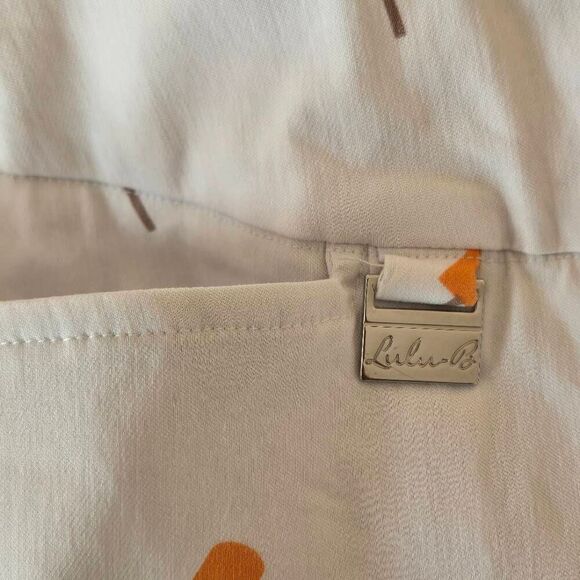 Lulu B Womens Popsicle Print White Pull On Capri Pant Size 6 - Picture 6 of 11